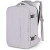 VMIKIV Bagaglio a Mano 40x20x25 per Ryanair Zaino da Viaggio Aereo Piccolo Borsa da Cabina per Voli Zaino Donna Uomo,14 Pollici Zaini Porta PC per Scuola Trekking Lavoro,Borsa Antifurto