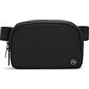 Pander Marsupio con doppia cerniera, in nylon, da donna, alla moda, con cinturino regolabile, 1 l., Nero , 19cm x 5.5cm x 13cm, Borse da cintura ovunque