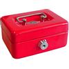 WEDO Cassetta portavalori rossa per bambini