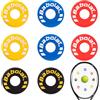 QH-Shop Ammortizzatore per Racchetta Tennis, Silicone Antivibrazioni Tennis Ammortizzatori a Forma di Pneumatico per Tennis Badminton Bambini Unisex Appassionati di Sport 8 Pezzi