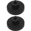 YINETTECH 2 pezzi Strumento per tappo pedivella compatibile con Shimano Hollowtech Ll Guarnitura della bicicletta Manovella Tappo Bullone Installazione Strumento Chiave di Regolazione