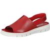 Manitu Damen Sandaletten, Sandali Donna, Colore: Rosso, 38 EU