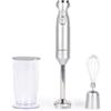 Salter Aspen Blend & Whisk Pro - miscelatore 2 in 1, frullatore a immersione, tritatutto per alimenti, lama in acciaio inox, Impostazioni di velocità variabili, becher 700ml, 1000W