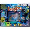 Aqua Dragons Underwater World Deluxe con LED,Giocattolo educativo STEM, set acquario,animale domestico facile da coltivare per i bambini,Include vasca,cibo,uova,cucchiaio e pipetta per l'alimentazione