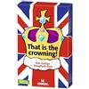 moses 90613 That is The Crowning English Quiz con 75 Modi di Dire, Il Gioco di Carte Divertente ed educativo per Tutta la Famiglia, Giallo, M