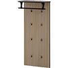 Schildmeyer Hank - Pannello appendiabiti con ganci, in legno derivato, 50 x 20,9 x 110,6 cm