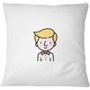 Bona Basics Federa Decorativa, Poliestere, Bianco, 45 x 45 cm