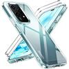 iVoler Anti Ingiallimento Chiaro Cover per Honor 200 Lite 5G (Non per Honor 200) con 2 Pezzi Pellicola Vetro Temperato, [Antiurto di Grado Militare] Custodia Trasparente Sottile Case