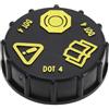 eMagTech Tappo per Bottiglia del Liquido dei Freni Auto 0335561779j 1831528 6M512162AA Compatibile con Ford S-Max Galaxy Transit Focus Mondeo C-Max