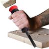 Kirdume Scalpello ad angolo retto per la lavorazione del legno, Scalpello ad angolo per la lavorazione del legno,Strumento per squadrare scalpello a mortasa con impugnatura antiscivolo - Scalpello ad angolo p