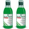 ESI - ALOE FRESH COLLUTORIO ZERO ALCOL - 2 CONFEZIONI DA 500 ML - placca, alito, zero alcol, colluttorio, gengive, aloe