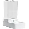 Doiyislem Dispenser Cibo Gatti, Cani, Alimentatore Automatico | Animali Domestici Cani Gatti Automatico Waterer e Cibo Feeder 3.8L | Distributore di cibo e abbeveratoio a gravità Grande capacità