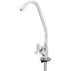 Fictory Rubinetto per Acqua Potabile, 1/4 '' Rubinetto da Cucina in Lega di Zinco Rubinetto Cromato per osmosi inversa RO Rubinetto per Filtro per Acqua Potabile