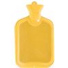 MIJOMA Borsa dell'acqua calda con lamelle senza rivestimento, 2 litri, giallo