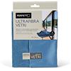 Perfetto Ultrafibra Vetri, Panno Microfibra, Tessuto, Avio/Cipria, 40x40x0.5 cm
