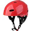 DeeRace perfeclan Casco di Sicurezza Canoa Kayak Hard per Bambini Adulti Sport Acquatici, Rosso