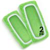 HOUSY Panni Cattura Polvere compatibili con Swiffer Mop - Cuffiette in Spugna Microfibra per Scopa Lavapavimenti (2 Pezzi Verdi, Unica)
