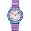 Armitron - Orologio sportivo da polso per bambini, con cinturino in nylon con motivo, facile da leggere, 27/1002, Viola