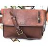 Fatto a mano Borsa messenger G V B originale vintage 15" ultima pelle tracolla valigetta l...