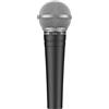 TONOR Microfono dinamico per voce cardioide, microfono cablato XLR con filtro anti-pop integrato e griglia a rete sferica, microfono portatile con riduzione del rumore, canto, palco, live, D58 Nero