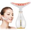 Ms.W Massaggiatore Viso Antirughe, Massaggiatori Viso Anti Invecchiamento Termico 45 ℃ Per Dispositivo di Bellezza Per la Cura Della Pelle, Rassodamento e Sollevamento Della Pelle, 3 Modalità