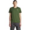 G-STAR Uomo Shield Chest High Density T-Shirt, Verde scuro (dk nuri green D22386-336-3476), XL