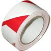 Bonum Nastro di avvertimento Bonum PVC, Rosso/Bianco, 5175045