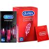 Durex Preservativi Contatto Comfort 24 Profilattici e Durex Intense Gel Lubrificante per Lei da 10ml
