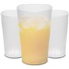 CUPTASTIC 40 Bicchieri Riutilizzabili 330ml Plastica Pinta Brina