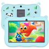 PRITOM Tablet per bambini da 7 pollici con WiFi, 32 GB ROM, 2 GB RAM, Bluetooth, controllo bambini, app preinstallate, giochi, apprendimento, tablet educativo per bambini con custodia, blu