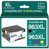 Topkolor 963XL Cartucce d'inchiostro Compatibles per cartucce hp 963 XL Multipack per HP Officejet Pro 9010 9010e 9012 9012e 9020e 9014 9014e 9015 9019e 9022 9022e 8025e