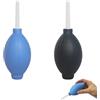 gvivej Set di 2 Pompa Soffiatore Polvere, Soffietti per Fotocamera, per Lenti, Fotocamere, Sensori, Tastiere, Ottiche Pulizia di Superfici Sensibili, Nero Blu