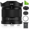 VILTROX Obiettivo 20 mm F2.8 f/2.8 Z-Mount, Full Frame grandangolare Prime Auto Focus Lens per fotocamere Nikon Z-Mount ZF Z8 Z9 Z6 Z7 Z6II Z7II Z5 Z5II ZFC Z30