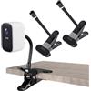 GBKDQQ Supporto flessibile per Eufy Cam 2C/2C Pro/3/3C, 2 pezzi, supporto per fotocamera lampeggiante, in metallo, per EufyCam 1/2/EufyCam E, supporto universale per palo flessibile per esterni e interni