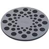 Joseph Joseph Spot-On Set di 2 Sottopentola in Silicone, Resistenti al Calore per Pentole e Padelle Calde, Nero/Grigio