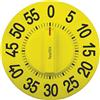 TimeTEX - Orologio da tavola numeri XL | Timer magnetico senza batteria, con quadrante normale e segnale acustico alla fine della durata | Contenuto: timer giallo/nero (dimensioni: 20 cm Ø)