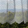 LOJI HomeMaison.com Tenda tinta unita - Tenda effetto riccio - Tenda oscurante - Tenda bianca - Tenda 140 x 240