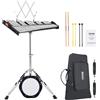 VEVOR Kit Campana Xilofono Glockenspiel 32 Note Mazze Supporto Pad Esercitarsi
