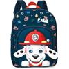 Undercover Zaino per bambini Paw Patrol cani ragazzi ragazze - Personalizzato con nome - Zaino per il tempo libero asilo Kita con orecchie di peluche 3D - 8 l, Marshall - Blu scuro, 31 x 24 x 13 cm