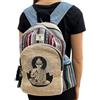 MIGURA Zaino Canapa Da Viaggio Stile Hippie Grande Ideale Perfetto Per Estate Giorno A Giorno Festival Casual Vintage Uomo Donna Tessuto Impermeabile Buddha, multicolore, L
