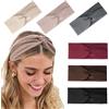 Nayyana® 6 fasce per capelli da donna, antiscivolo, per capelli corti, yoga, allenamento, corsa, sport, fascia elastica per capelli per donna, cerchietto per capelli, turbante, bande per capelli per