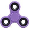Toyland® Fidget Hand Spinner - Sollievo da Stress e ansia - 38 Design tra Cui Scegliere (Anelli Viola e Neri)