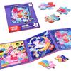 ASTARON Puzzle magnetici per bambini, 12-16-20 pezzi coniglio/sirena/nicorno puzzle di apprendimento per il viaggio in auto, giocattoli da viaggio attività in auto per bambini