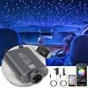 SUNKENET 16W RGBW LED Fibra Ottica, 150pcs*0.75mm*2m Cielo Stellato LED Con APP Bluetooth/Remote/Controllo Musica Kit di Plafoniere Star, Fibra Ottica Cielo Stellato per Auto/Casa/Teatro