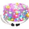 BTF-LIGHTING Chasing Dream Full Color Twinkle Luci decorative 5m 50 LED Indirizzabile WS2812B IC Fairy String Lights per cameretta, matrimonio, albero di Natale, festa di festival, giardino, patio