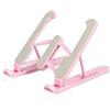 Generic Staffa regolabile supporto da tavolo supporto stabilità supporto universale pieghevole telefono tablet titolare (rosa)