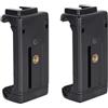 Housoutil 2 Pezzi 1/4 Pollici Foro Clip Per Telefono Per Gimbal 8-18 7 Cm Supporto Estensibile Smartphone Morsetto A Forma Di V Morsetto Per Tablet