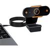 Generic Webcam USB - Webcam da 4,33 x 3,35 x 2,56 pollici, webcam 480p/720p/1080p | ampiamente compatibile con messa a fuoco automatica con movimento, webcam USB grandangolare 110 per videochiamate,