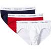 Calvin Klein 3p Lr Trunk 1u87903841, Boxer a vita bassa Uomo, Multicolore (White/Red Ginger/Pyro Blue), XS