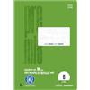 Staufen premio quaderni- 5 quaderni, 32 fogli ciascuno, righello 6, DIN A5, 90 g/m², bianco